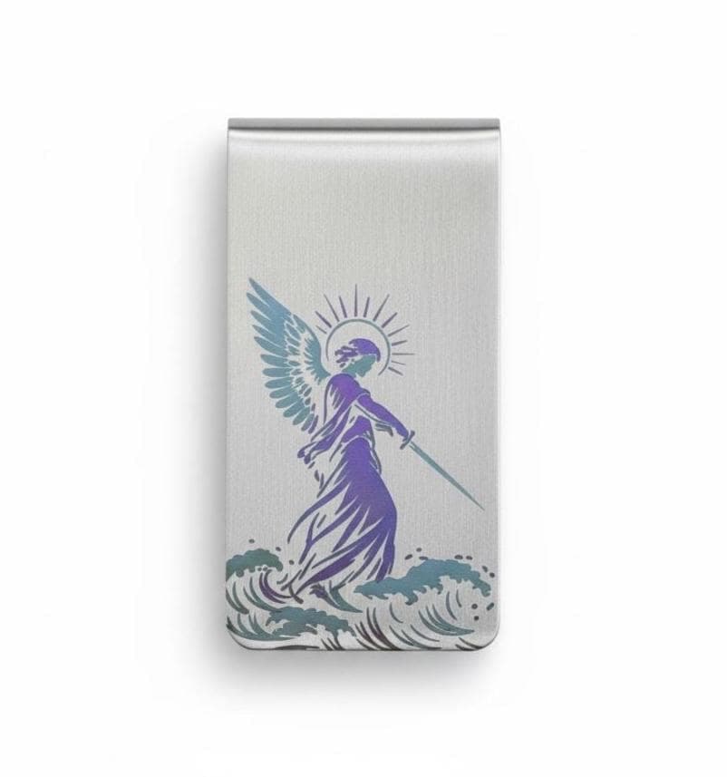 Guardian Angel Personalised Money Clip