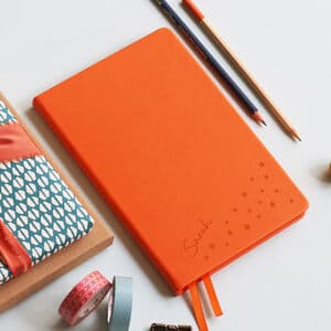 Name Among Stars Personalised Luxury Notebook Journal