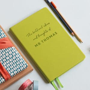 Personalised Brilliant Teacher Notebook Journal