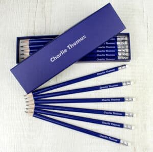 Personalised Gift Boxed Pencils