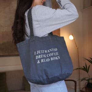 Personalised I Just Want To… Slogan Tote Bag