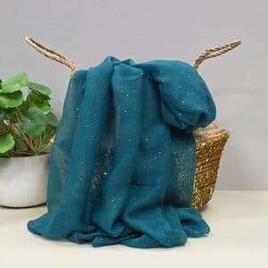 Sparkle Scarf In Teal