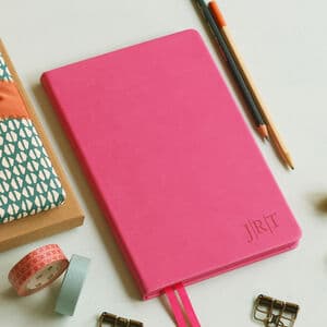 Personalised Monogram Luxury Notebook Journal