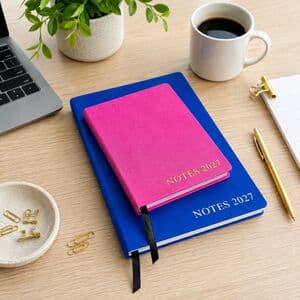 Monogrammed Personalised Journal Notebook