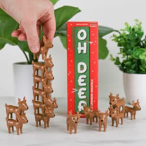Oh Deer Festive Christmas Stacking Balance Game