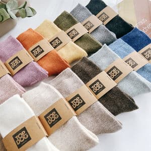 Cosy Cashmere Merino Wool Blend Socks: Personalised Luxury Gift For Mum, Wife Or Her
