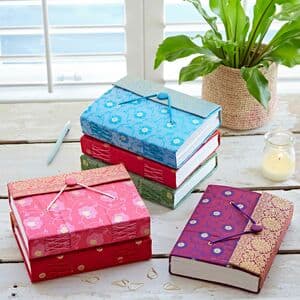 Handmade Large Sari Journal